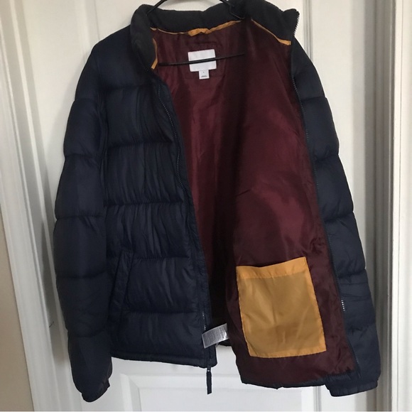 Navy Blue old Navy Puffer winter jacket - Picture 4 of 10